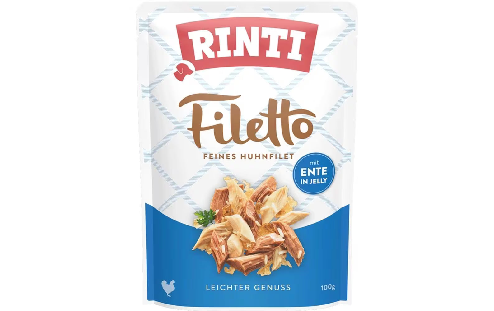 Rinti Nassfutter Filetto Huhn + Ente in