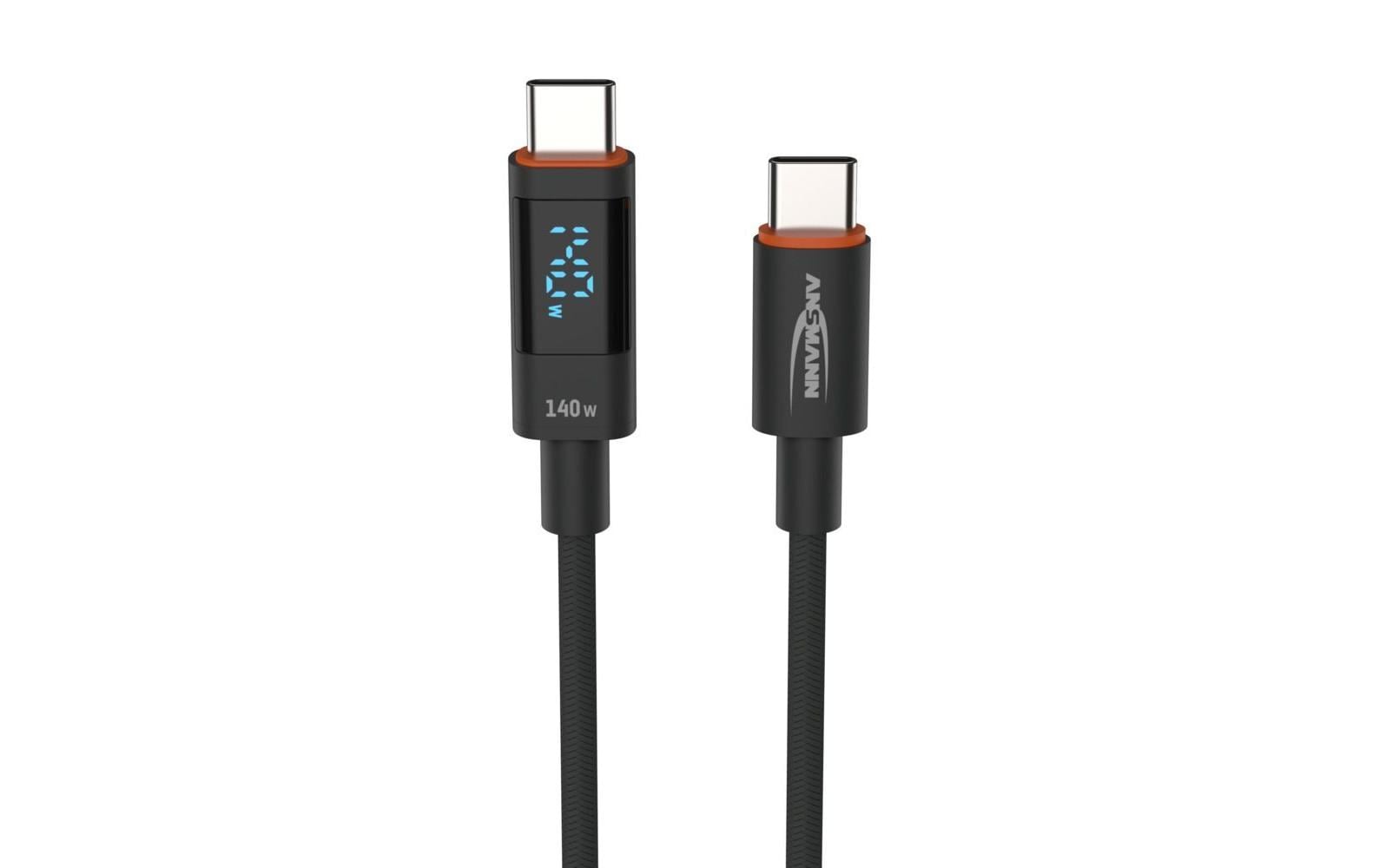Ansmann USB-Ladekabel Typ-C auf USB Typ-C