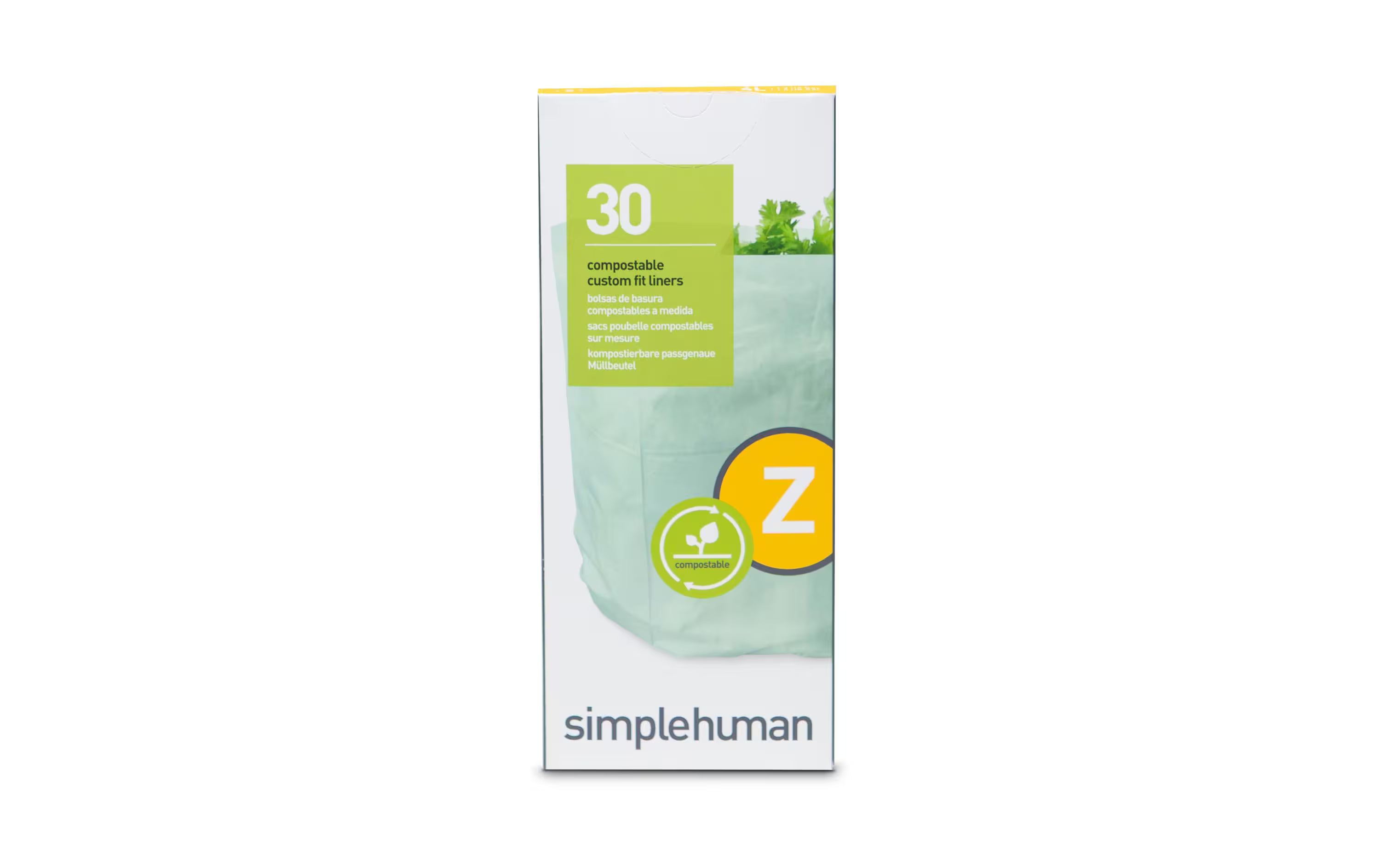 Simplehuman Müllbeutel 4L, 30er Pack