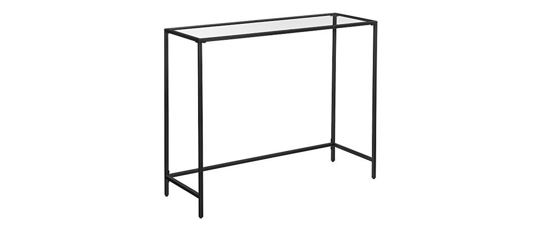 Vasagle Konsolentisch Gold, Metall, Glas