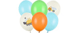 Partydeco Ballon Baufahrzeuge