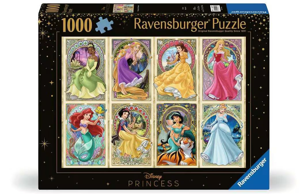 Puzzle Nouveau Art Prinzessinnen