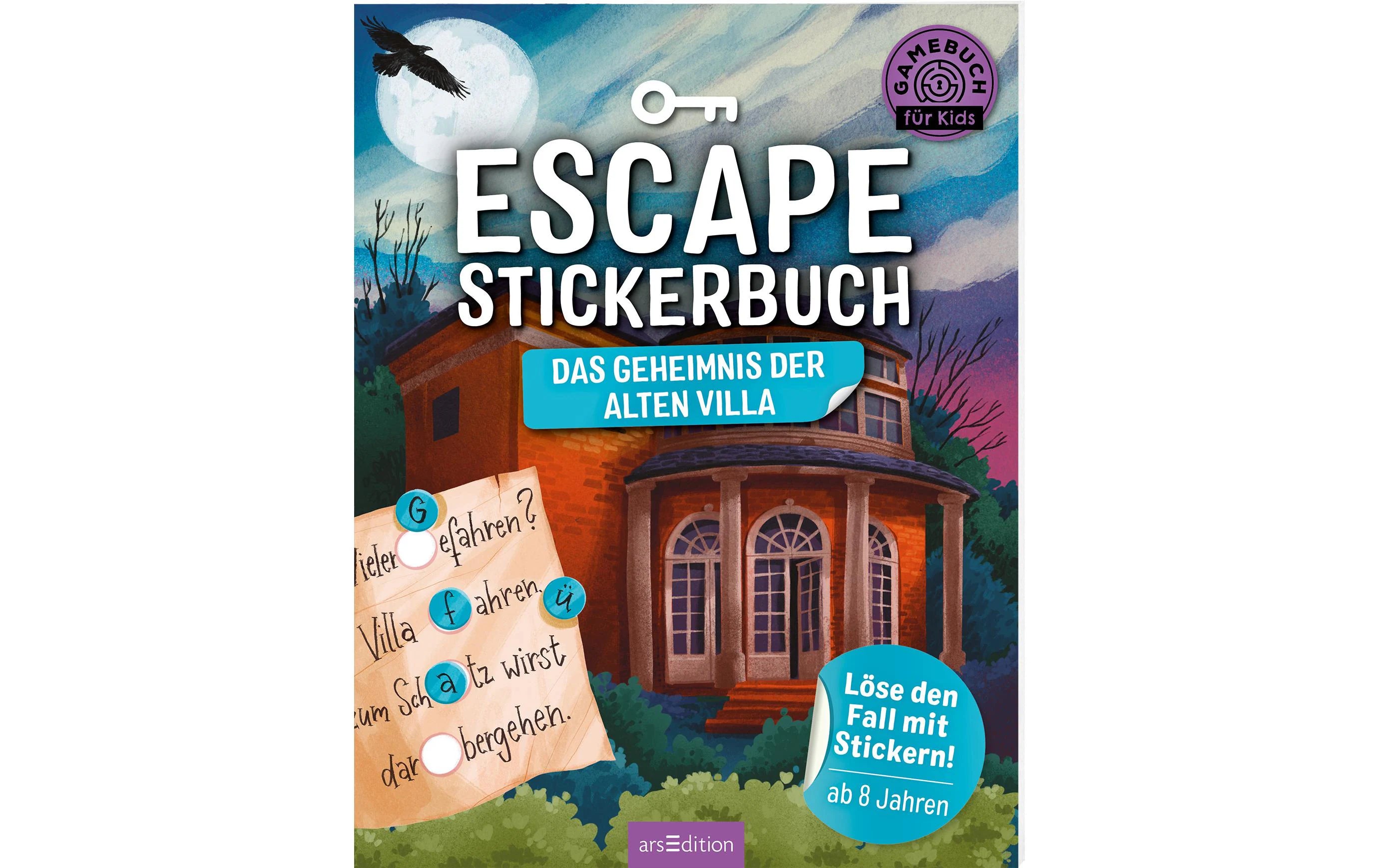Escape Buch - Das Geheimnis der alten Villa