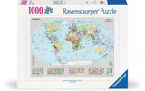 Puzzle Politische Weltkarte