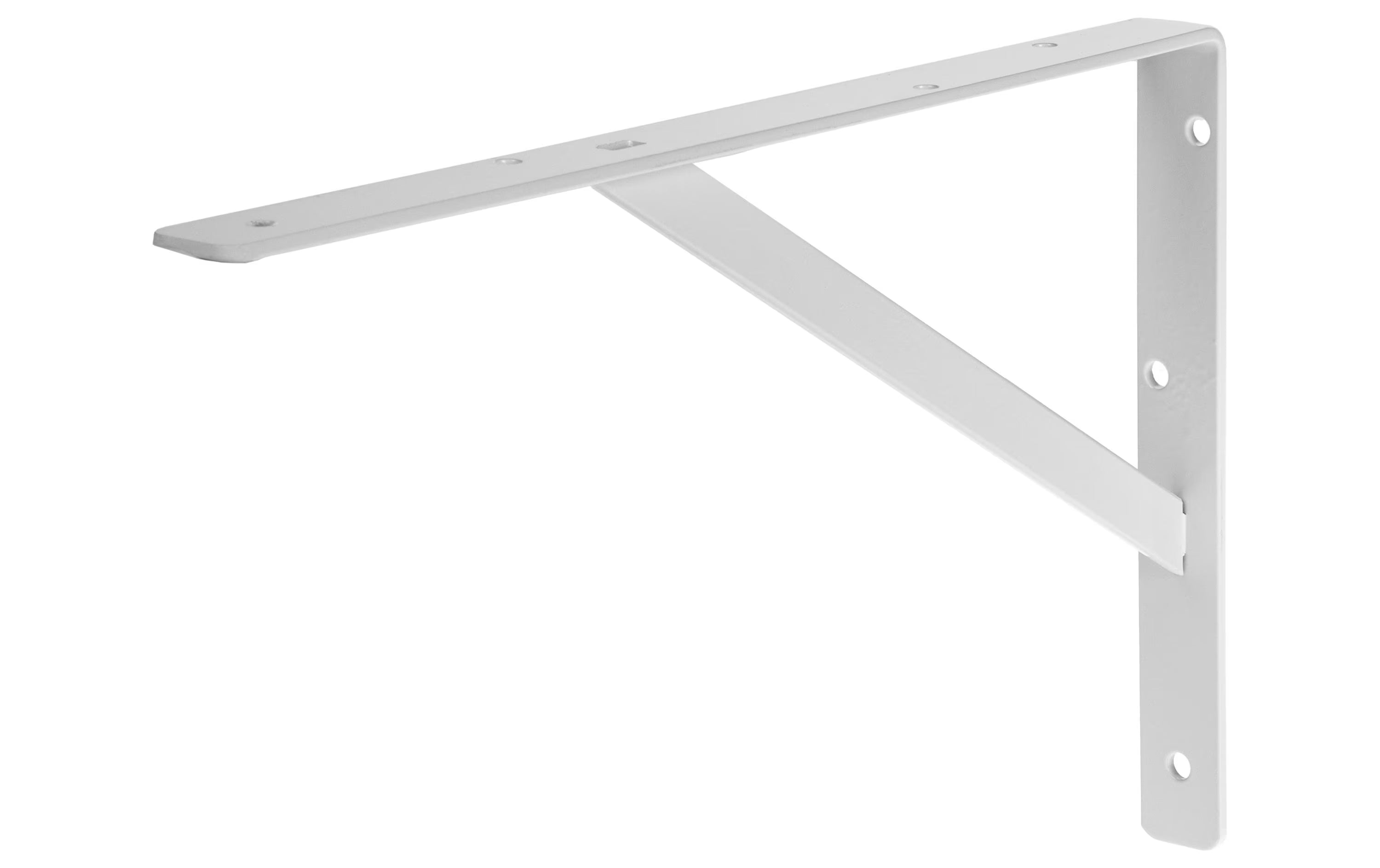 Stegkonsole weiss, 400x250x30mm