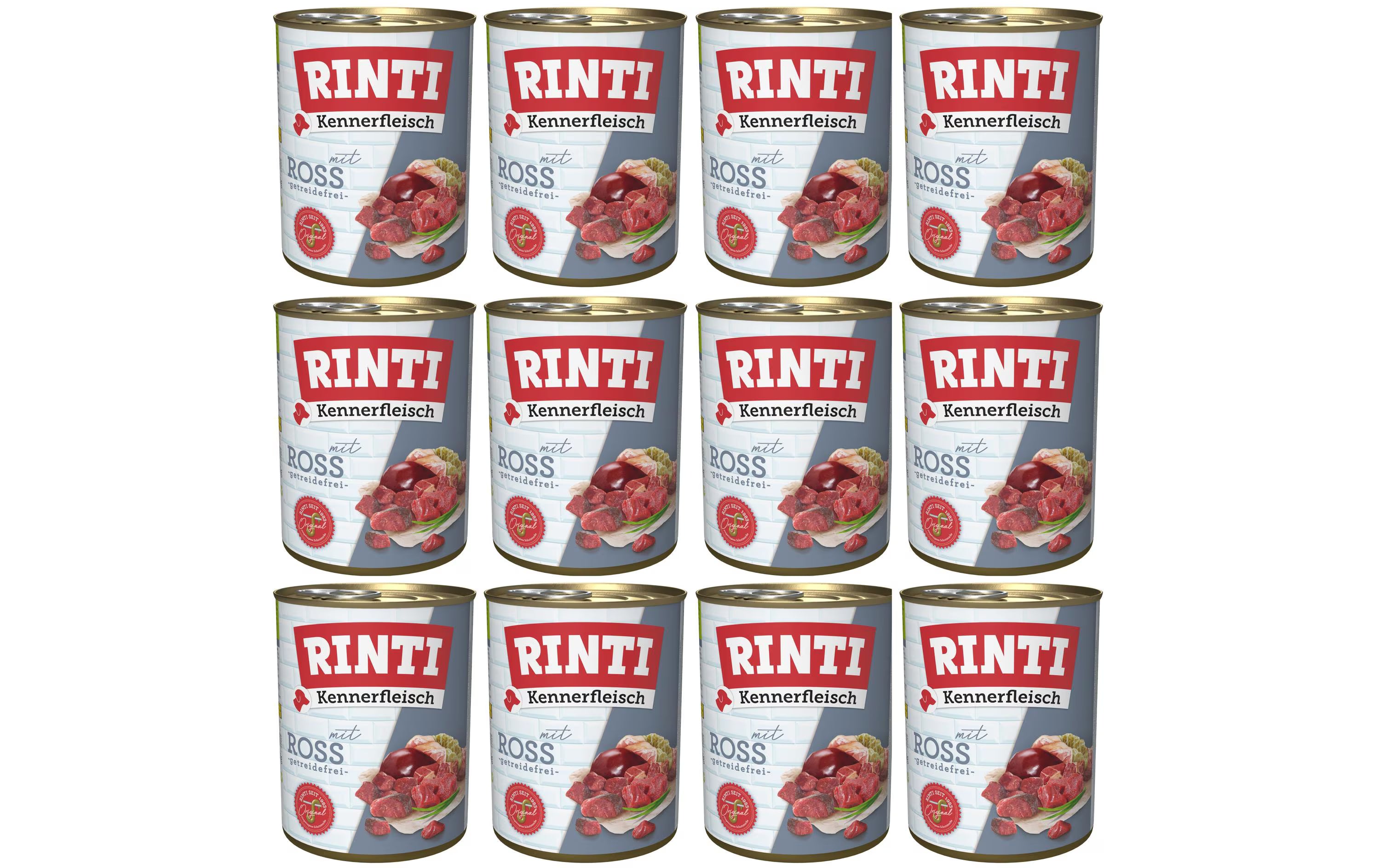 Rinti Nassfutter Kennerfleisch pur Dose