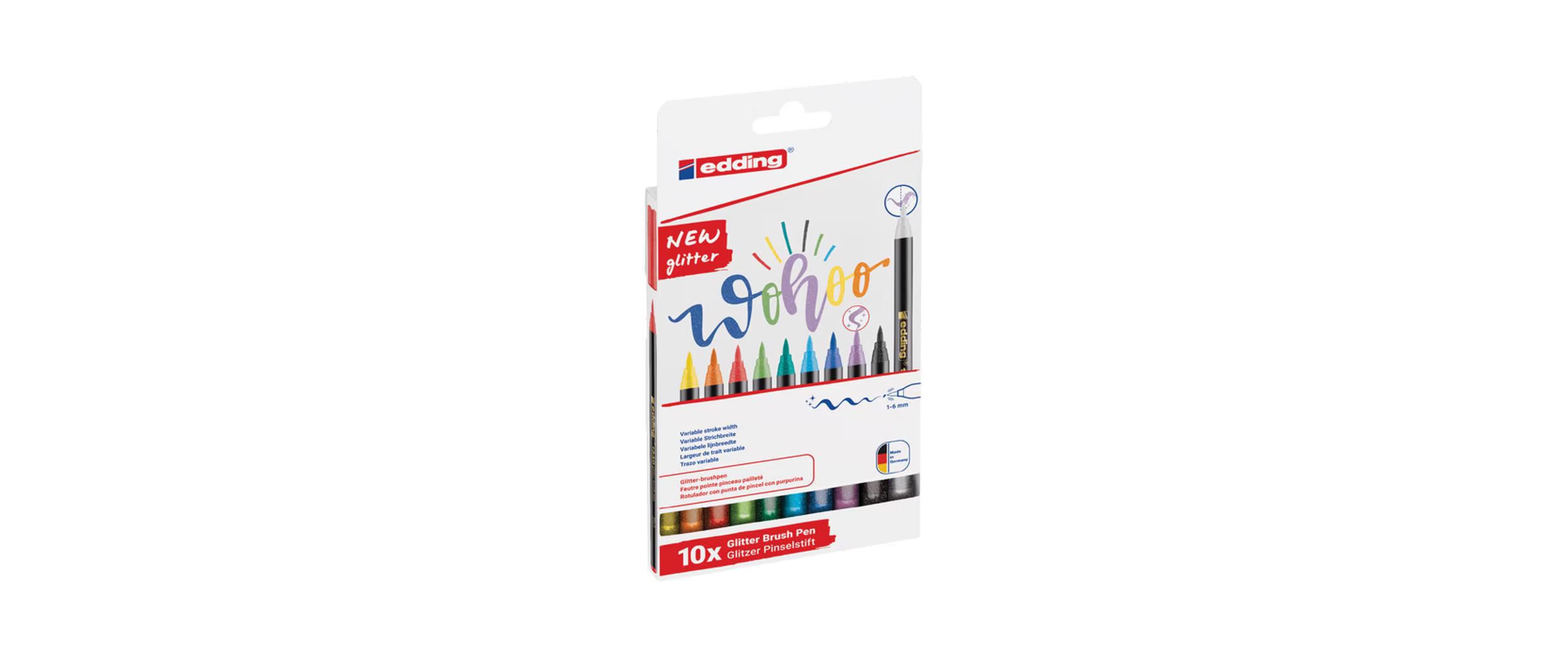 edding Brushpen 1340 Glitzer E-10
