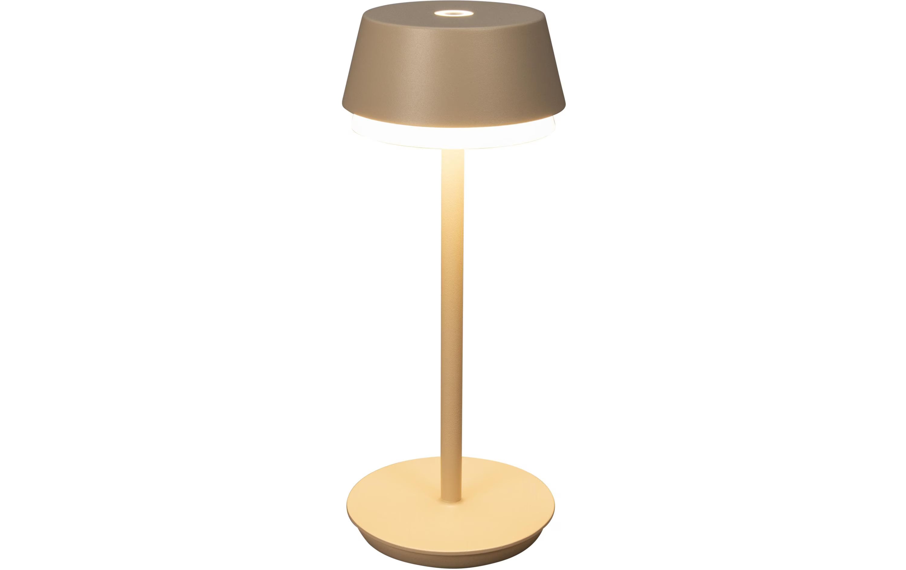 Konstsmide USB-Tischleuchte Lyon Sand