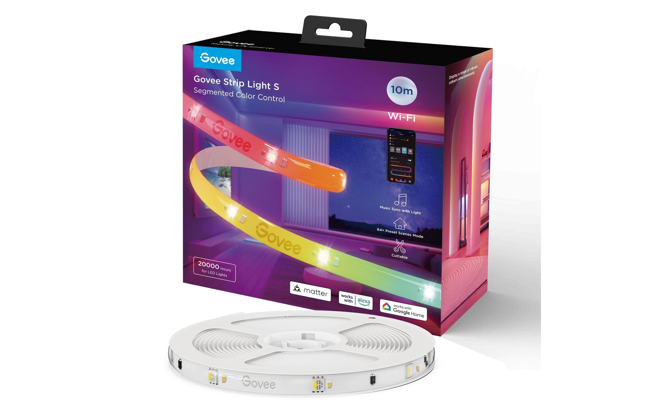 Govee LED Stripe Light S, Wi-Fi / Bluetooth