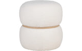 House Nordic Milford Pouf Weiss