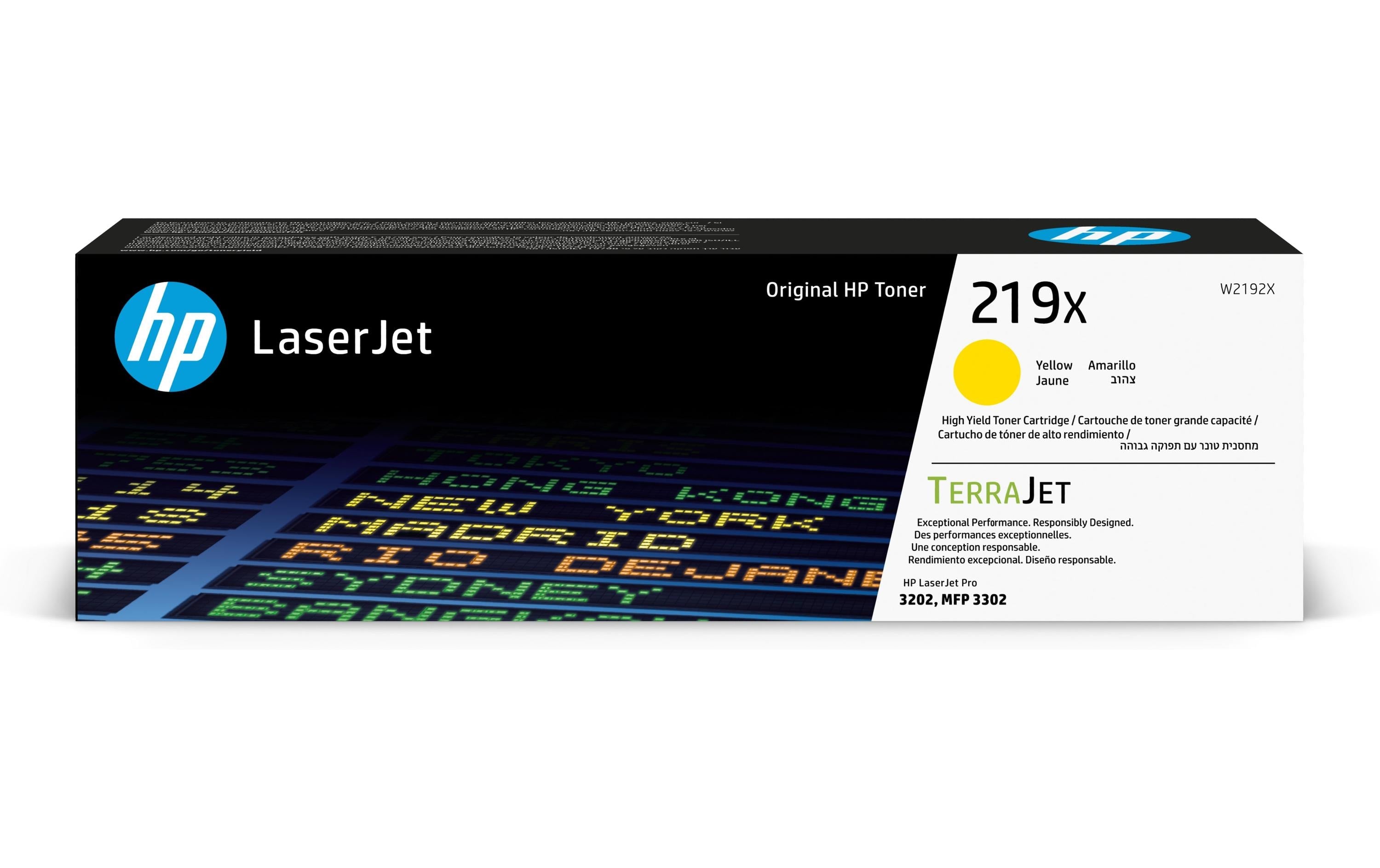 HP Toner 219X - Yellow (W2192X)