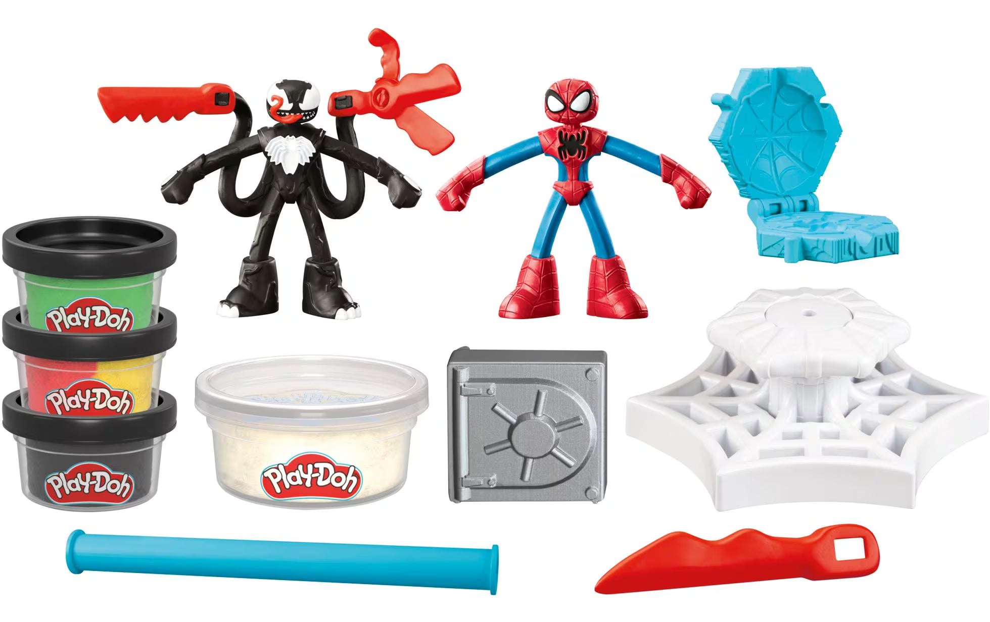 Play-Doh Spider-Man Netz-Action Knetset