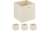 Relaxdays Aufbewahrungsbox 4er Set