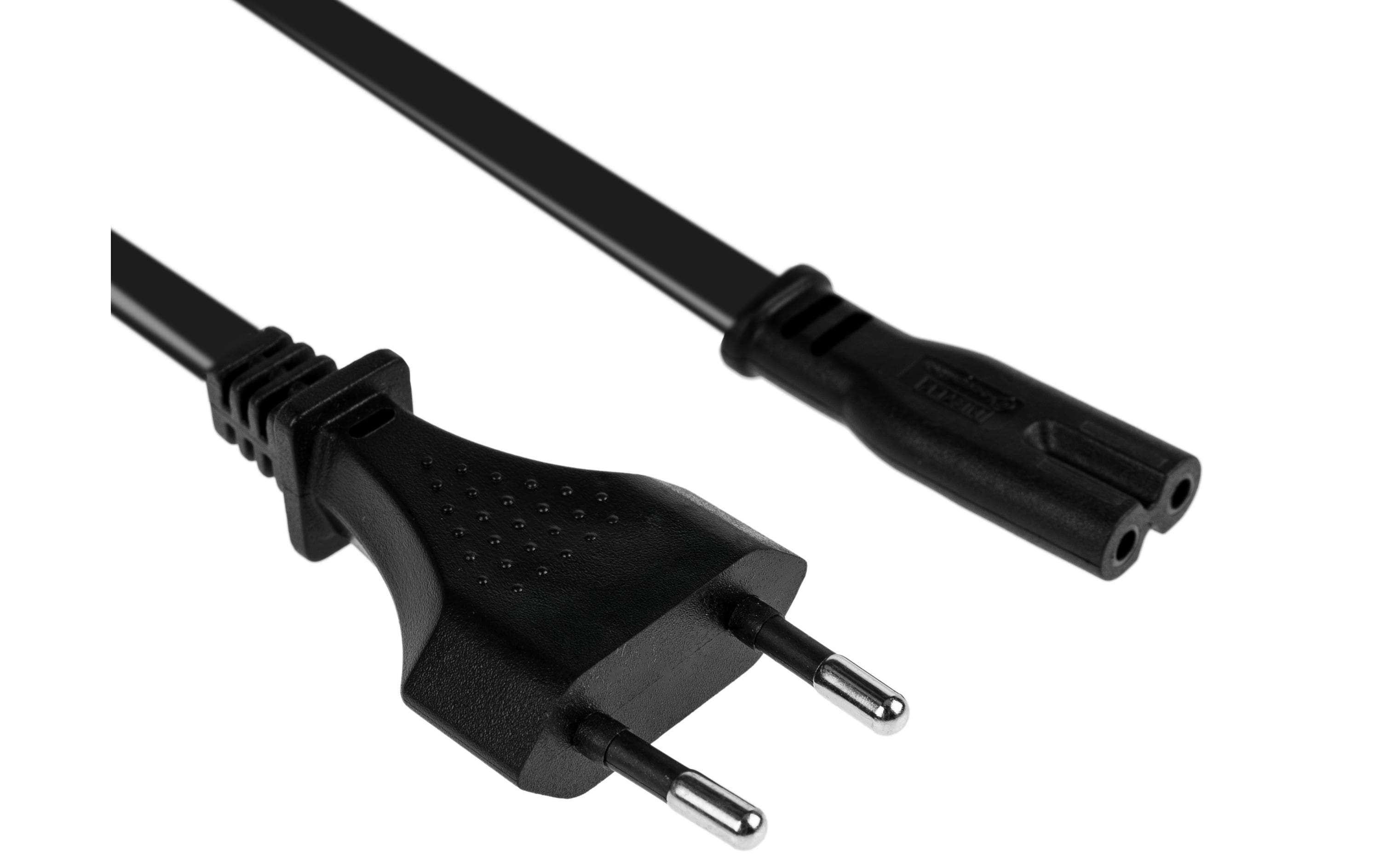FURBER.power Netzkabel C7-T26 5 m Schwarz