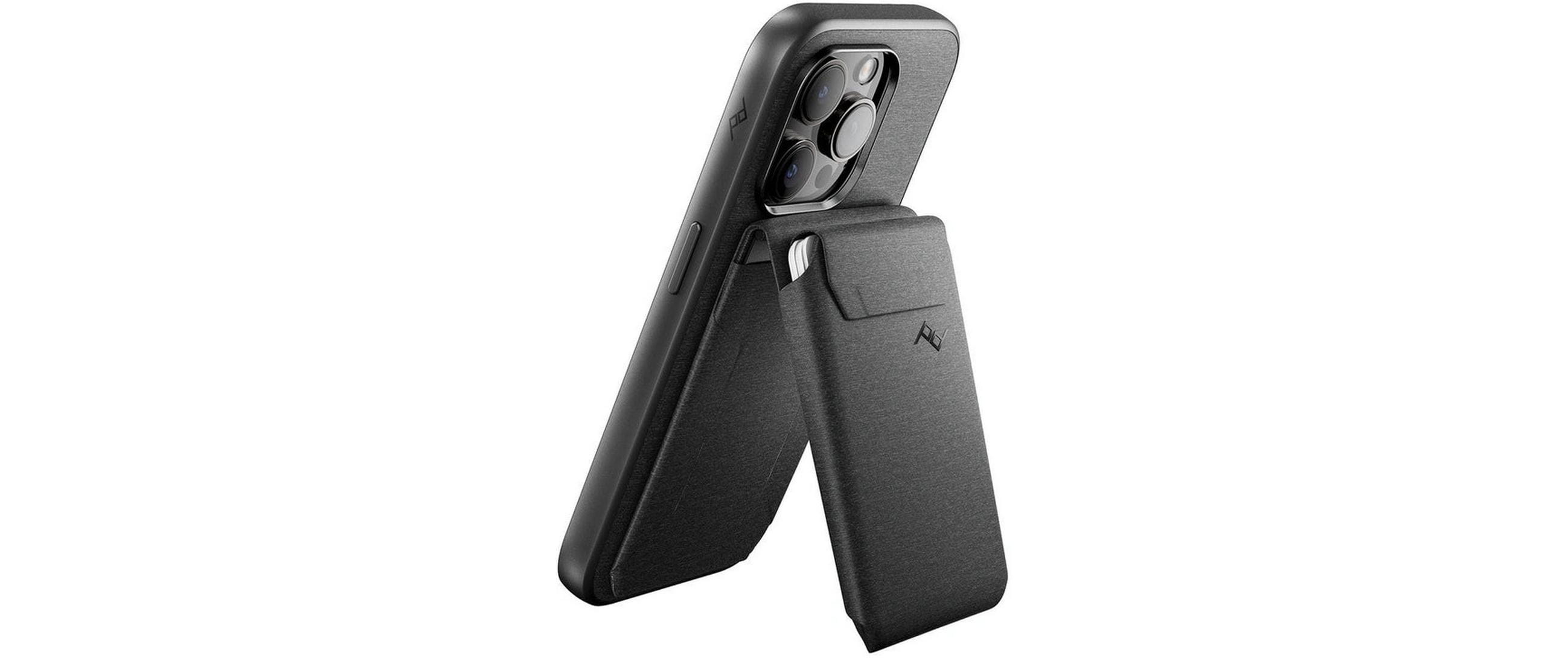 Stand Wallet - Charcoal