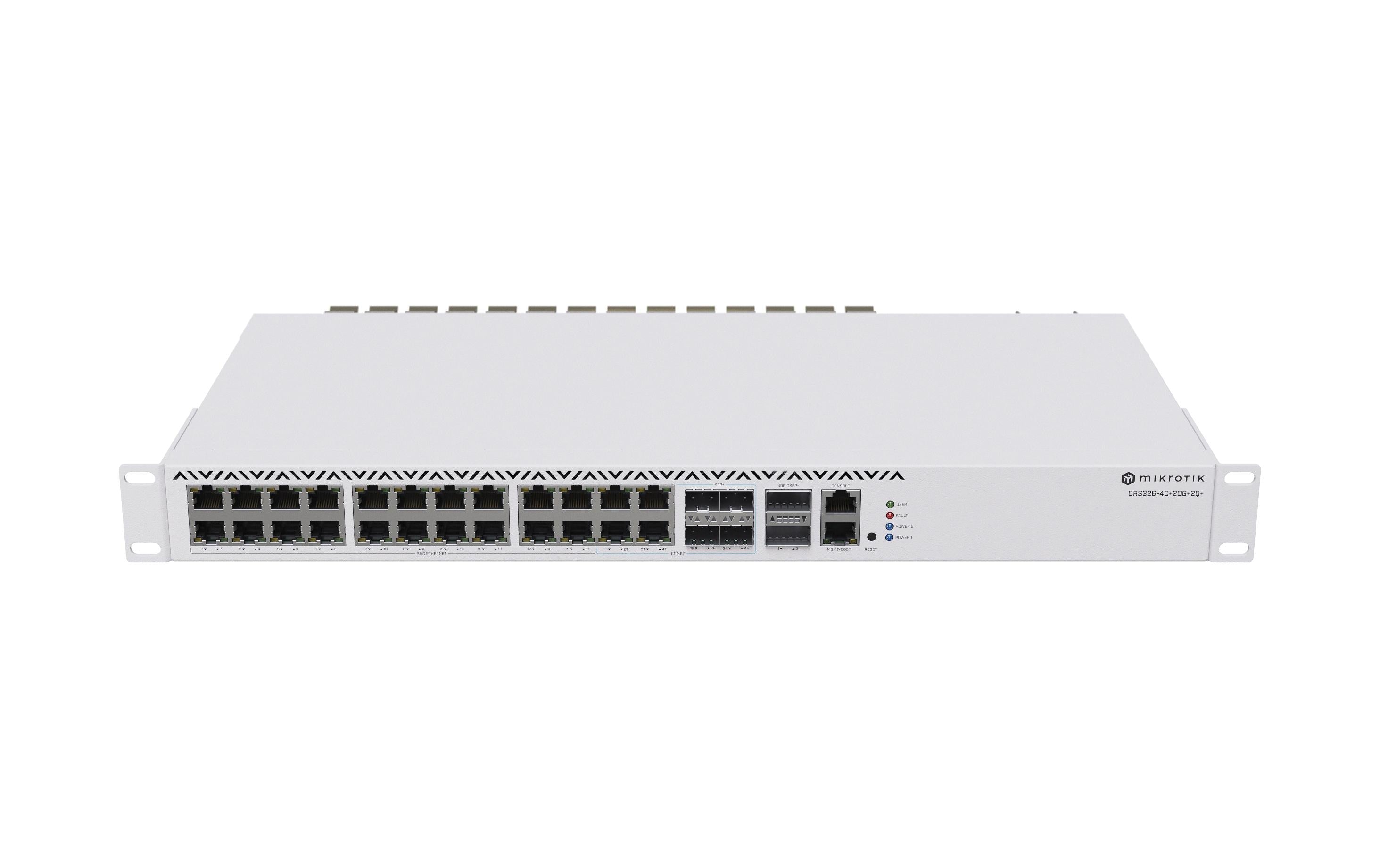 MikroTik CRS326-4C+20G+2Q+RM Smart Switch
