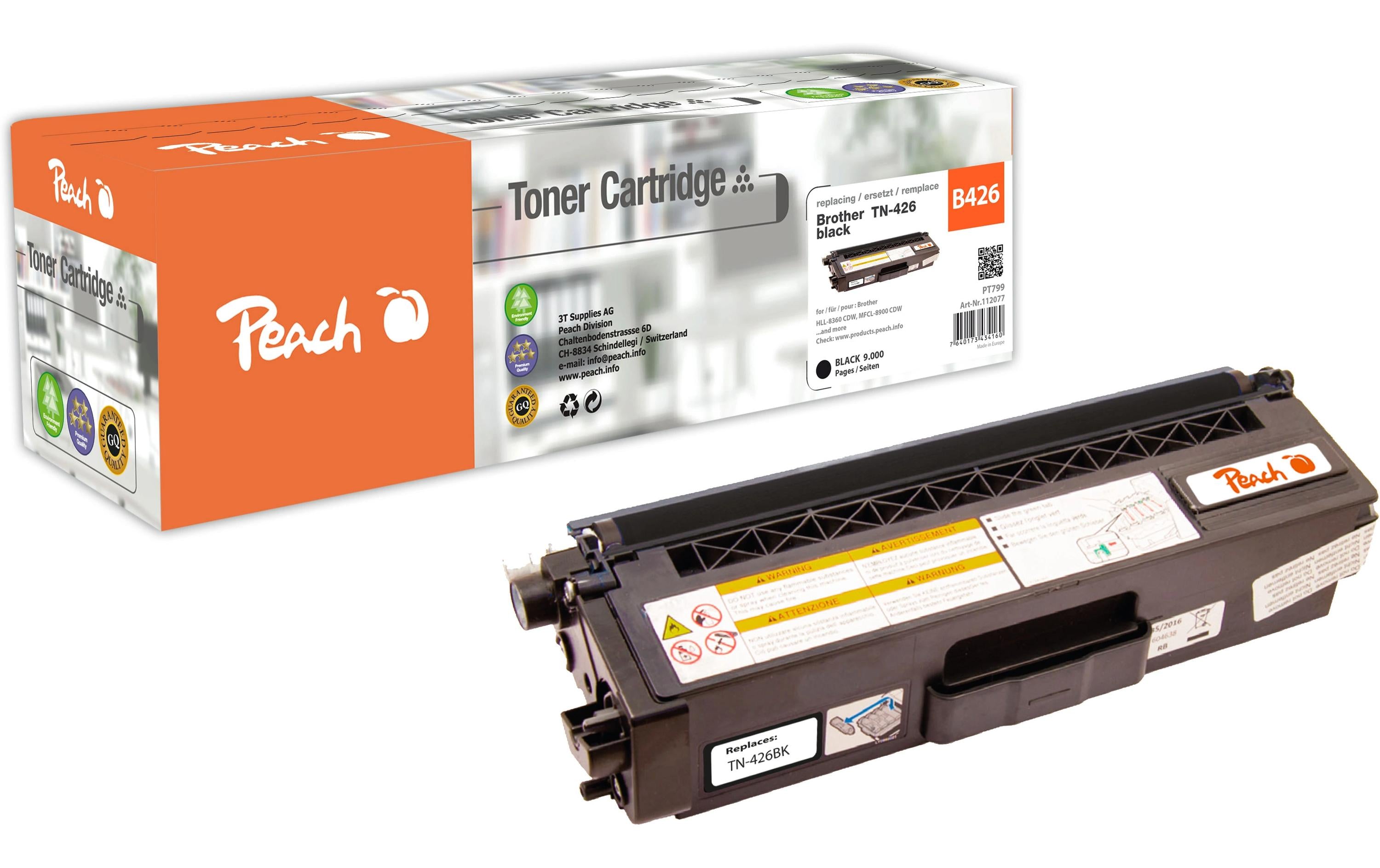 Peach Toner TN-426 black