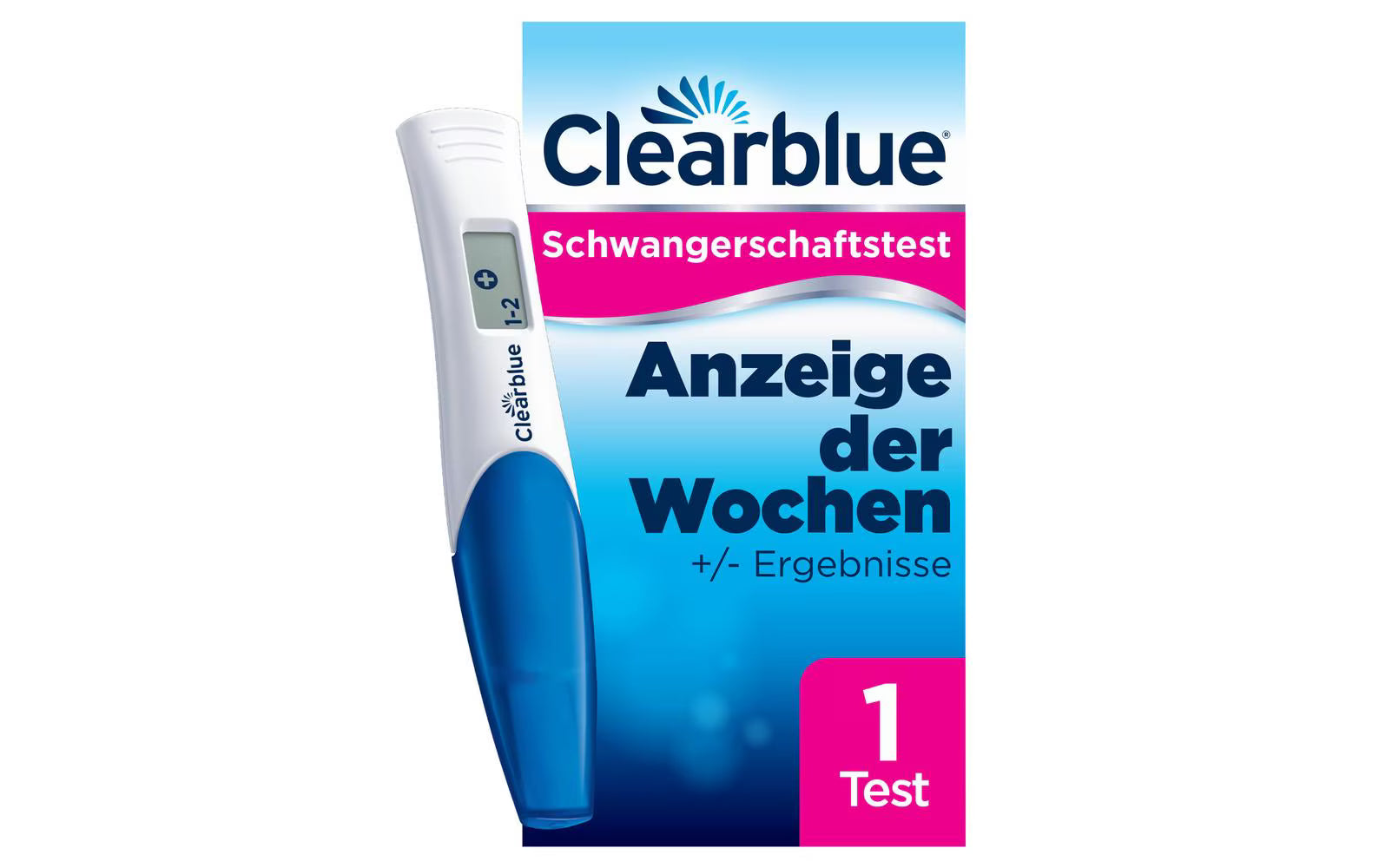 Clearblue Schwangerschaftstest