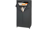 Wenko Kleiderschrank Deep Black mit Ablage