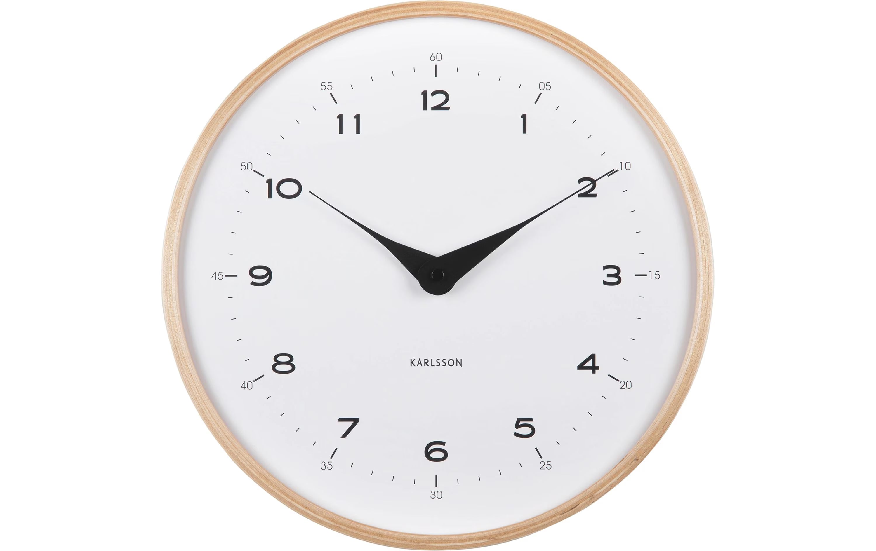 KARLSSON, Wanduhr Osado Dome 30 cm, Weiss