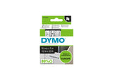 Dymo Schriftband D1, 12mm x 7m, Band: weiss