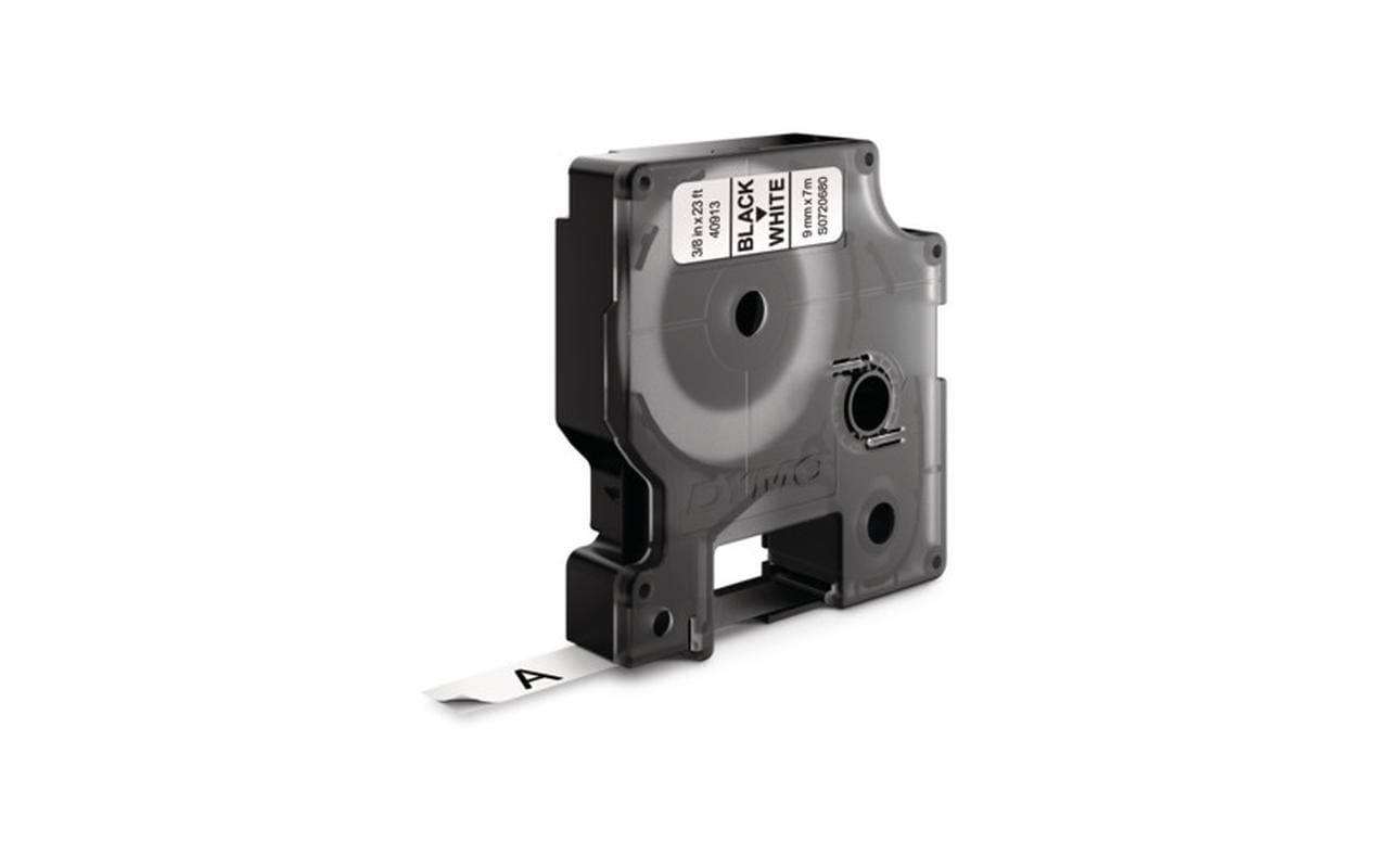 Dymo Schriftband D1, 9mm x 7m, Band: weiss