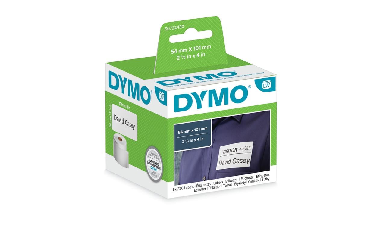 Dymo Versand-Etiketten 54x101mm, weiss