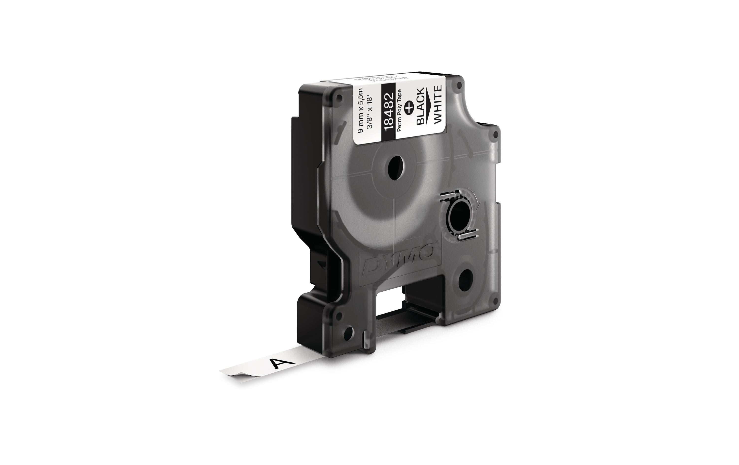 Dymo Rhino ID2 Schriftband, Polyester,weiss