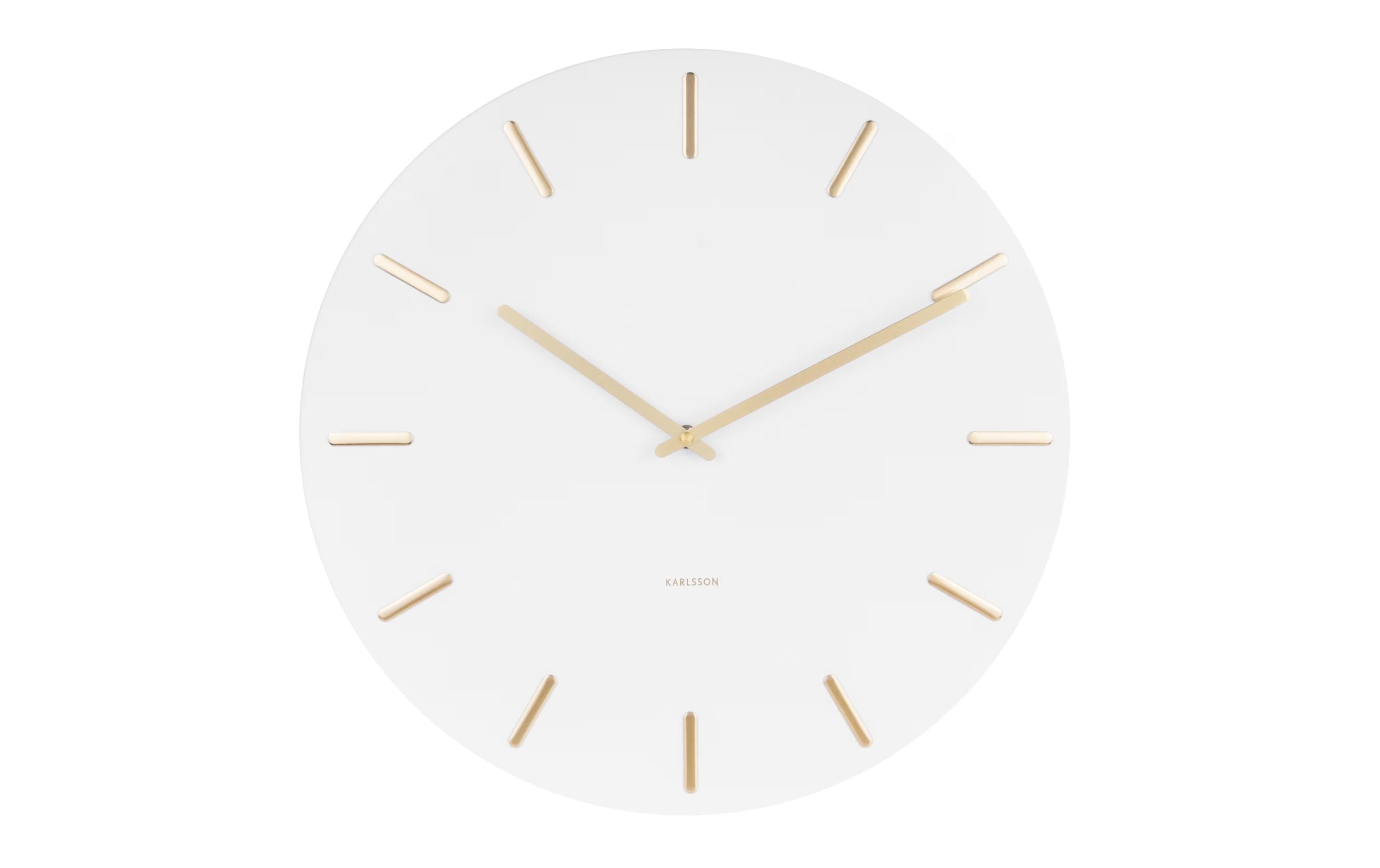 KARLSSON, Wanduhr Charm 45 cm, Weiss