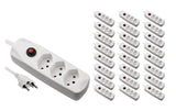 F.power Steckdosenleiste 3xT13 KIT25