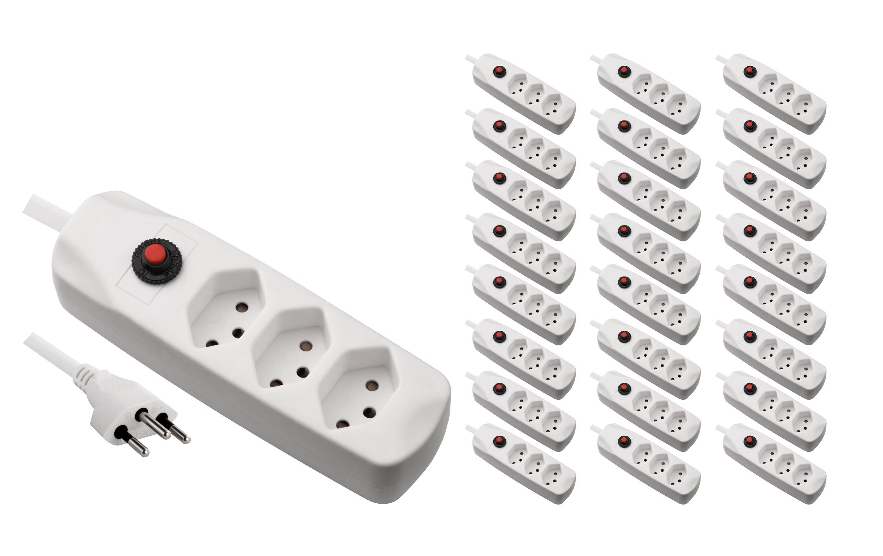 F.power Steckdosenleiste 3xT13 KIT25