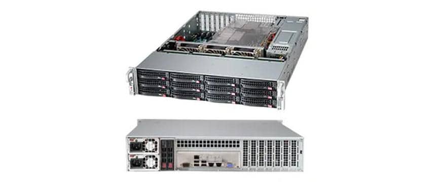 Supermicro CSE-826BAC12-R1K23LPB 2U Chassis