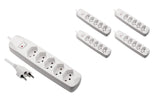 F.power Steckdosenleiste 5xT13 KIT5