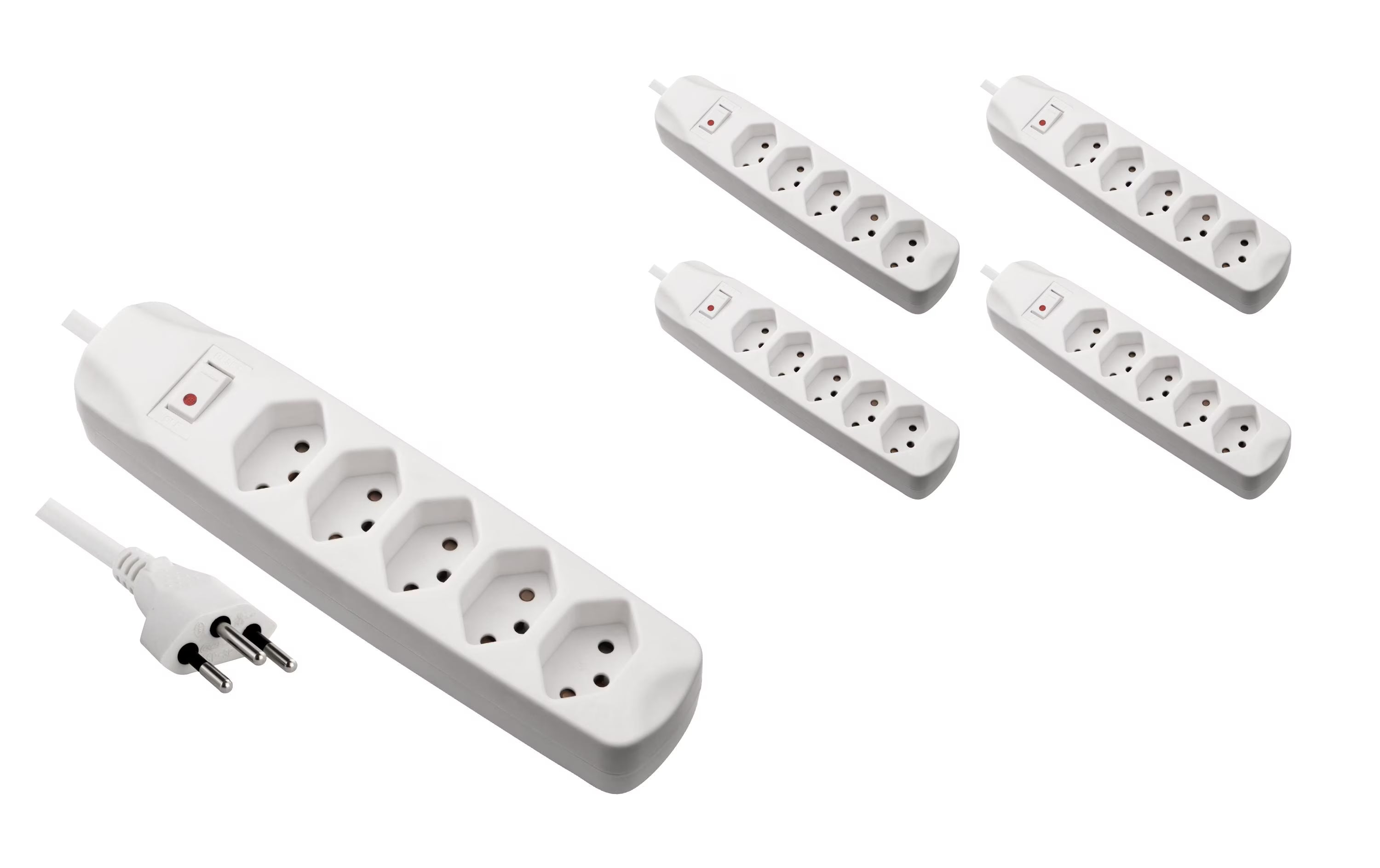 F.power Steckdosenleiste 5xT13 KIT5