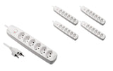 F.power Steckdosenleiste 6xT13 KIT5
