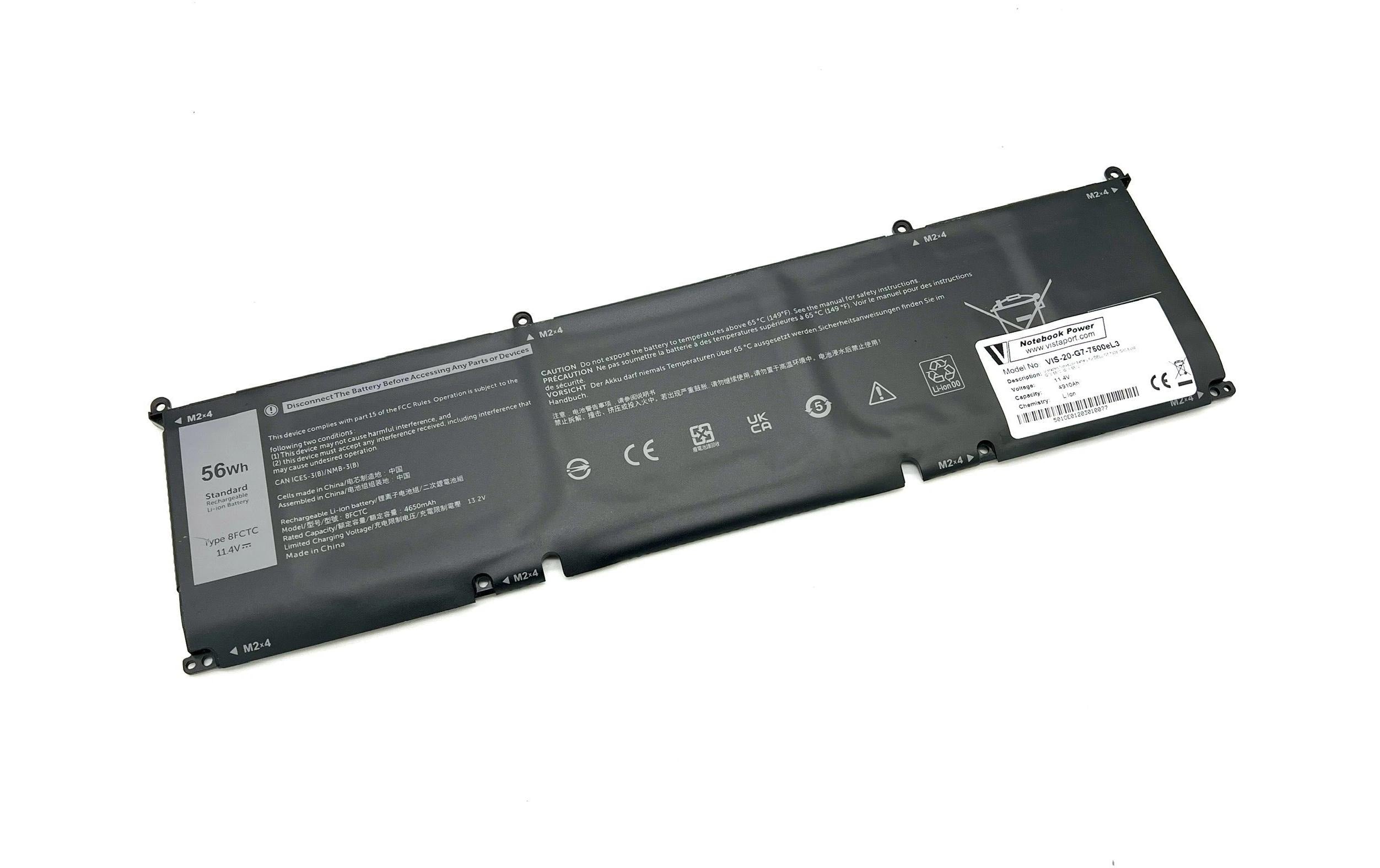 Vistaport NotebookAkku für DELL