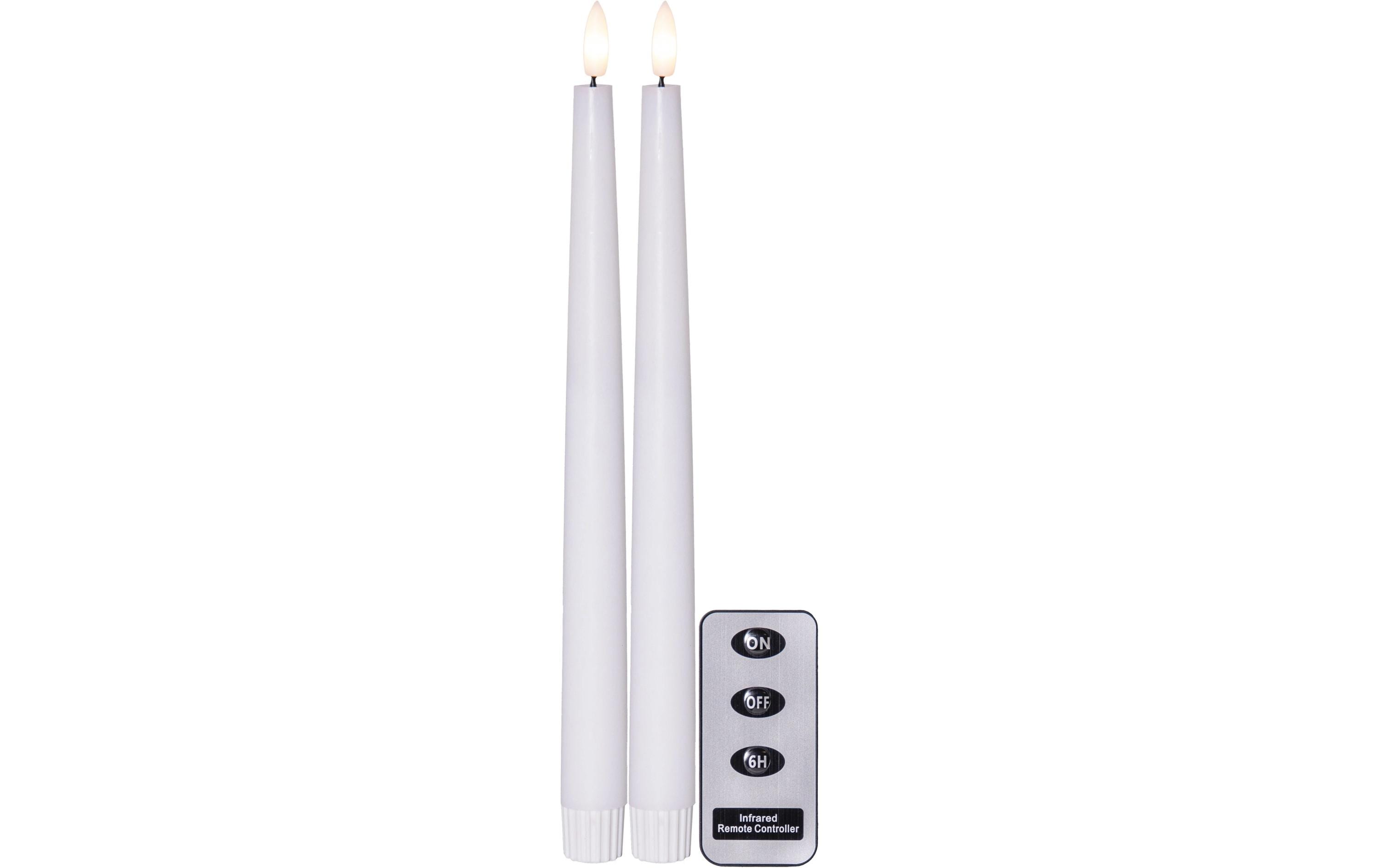Star Trading LED-Stabkerzen Set Flamme