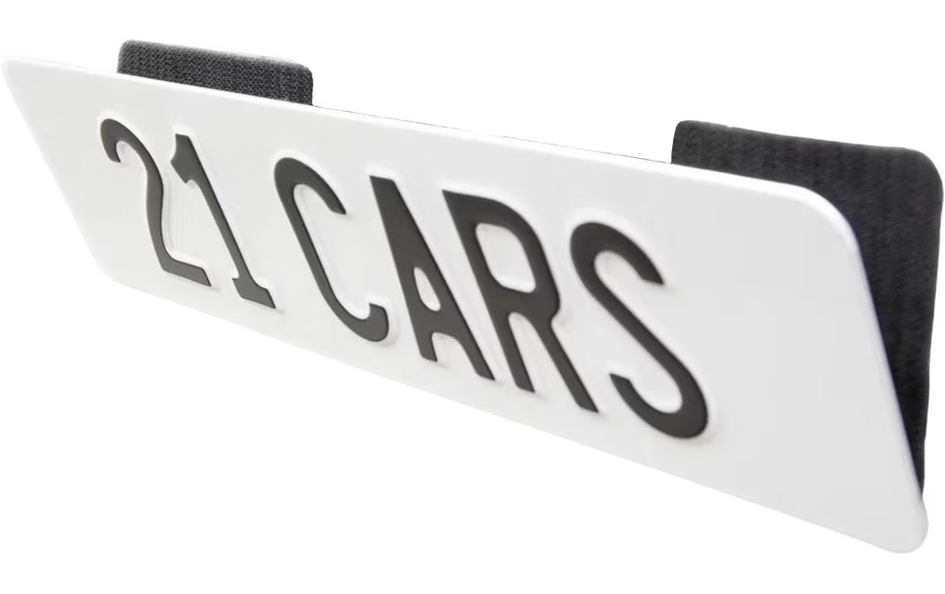 21CARS Klett Wechselschild