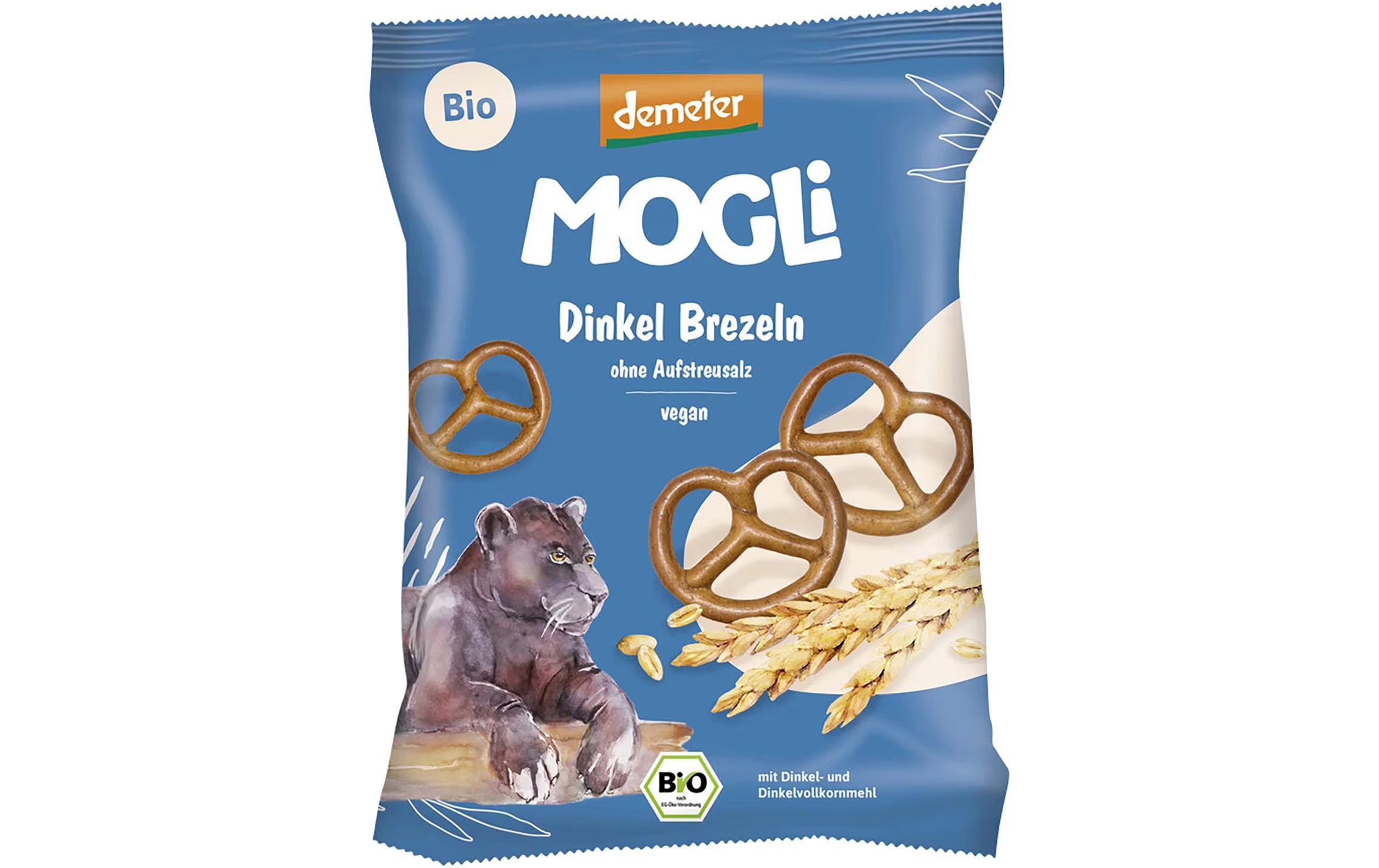 Mogli Dinkel Brezeln ohne Aufstreusalz