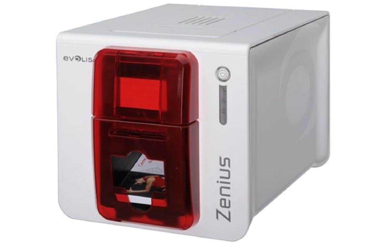 Evolis Zenius red Classic USB