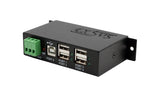 EXSYS EX-1163HMS, 4x USB 2.0, Metall
