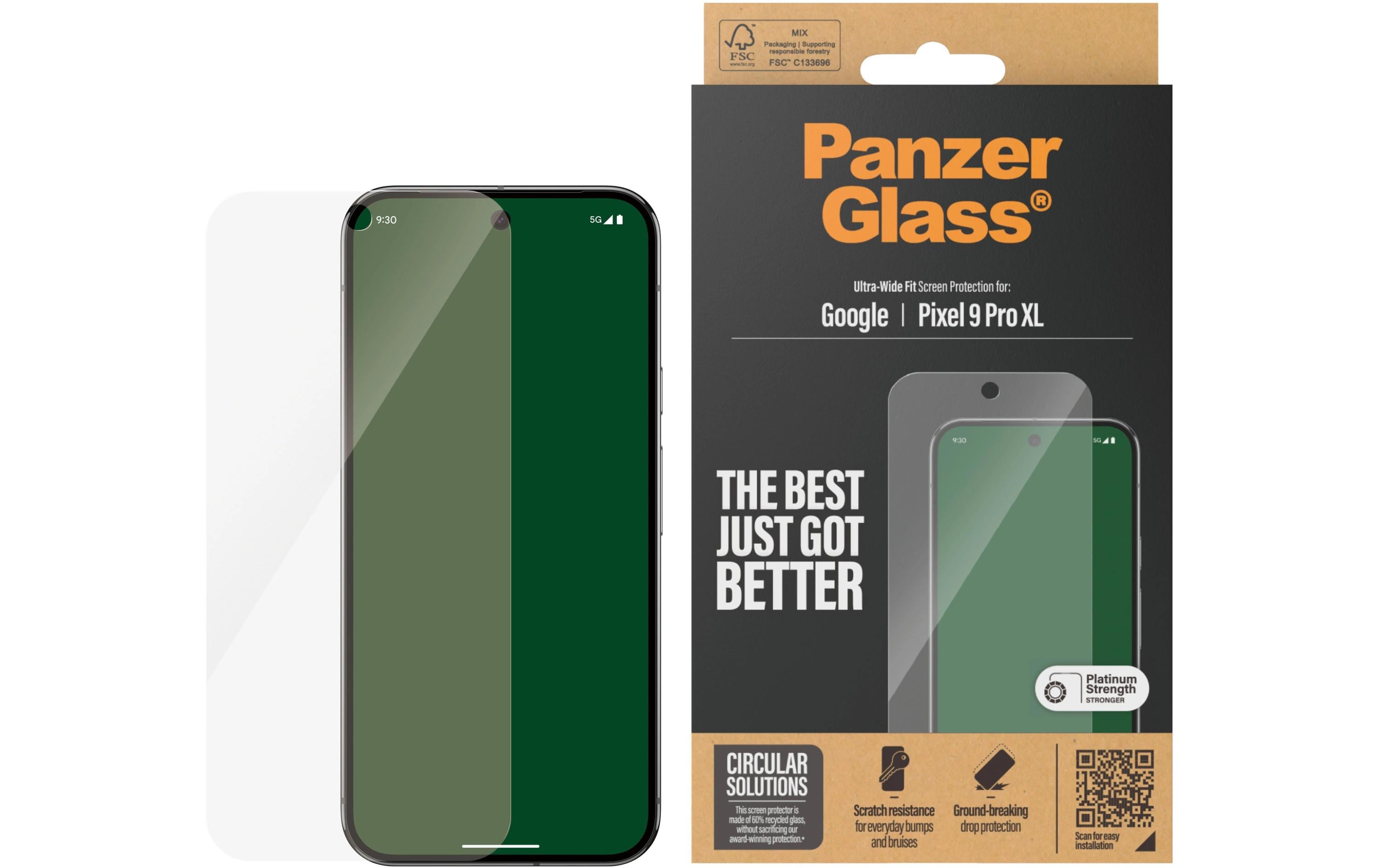 PANZERGLASS Clear Glass - UWF
