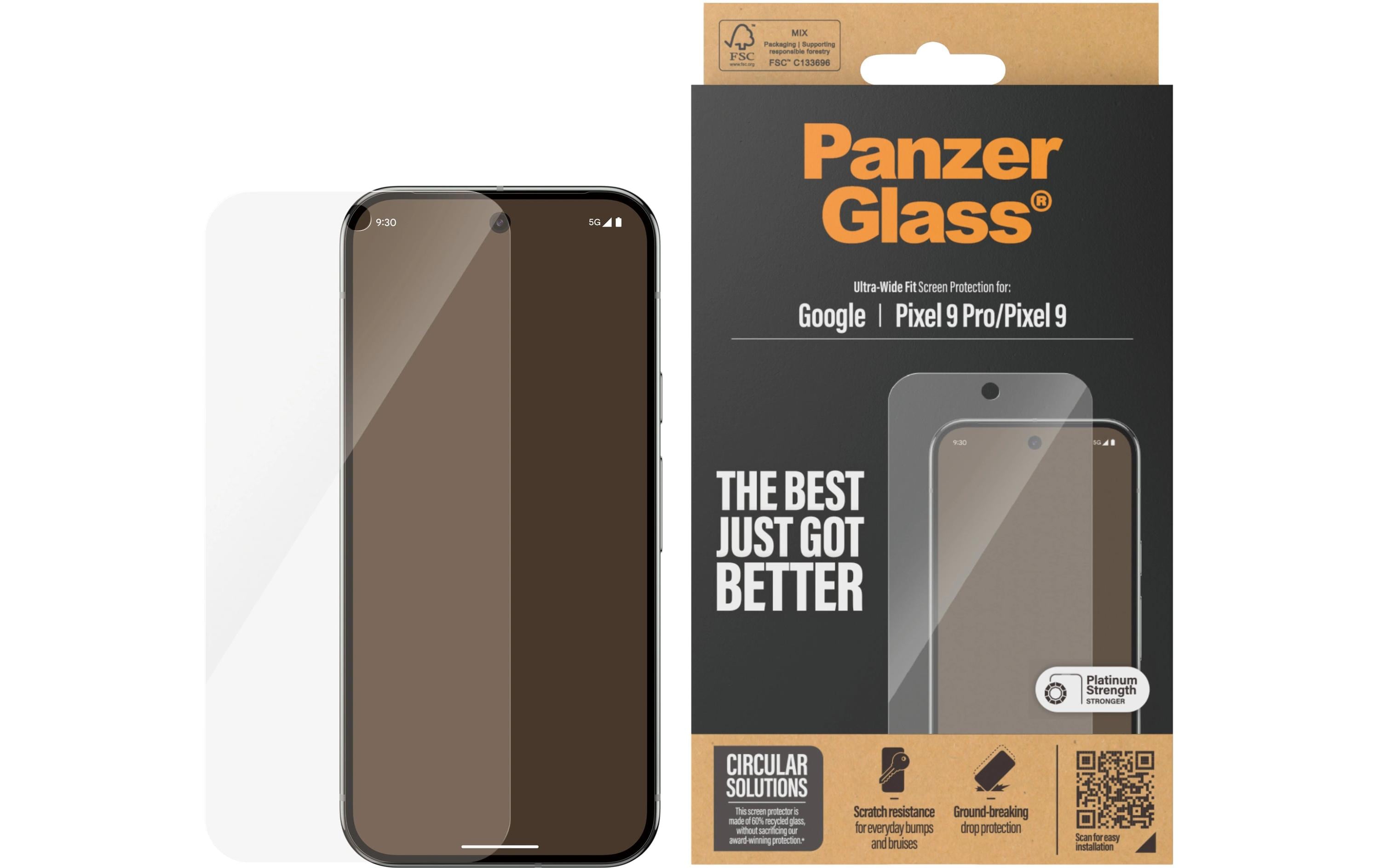 PANZERGLASS Clear Glass - UWF