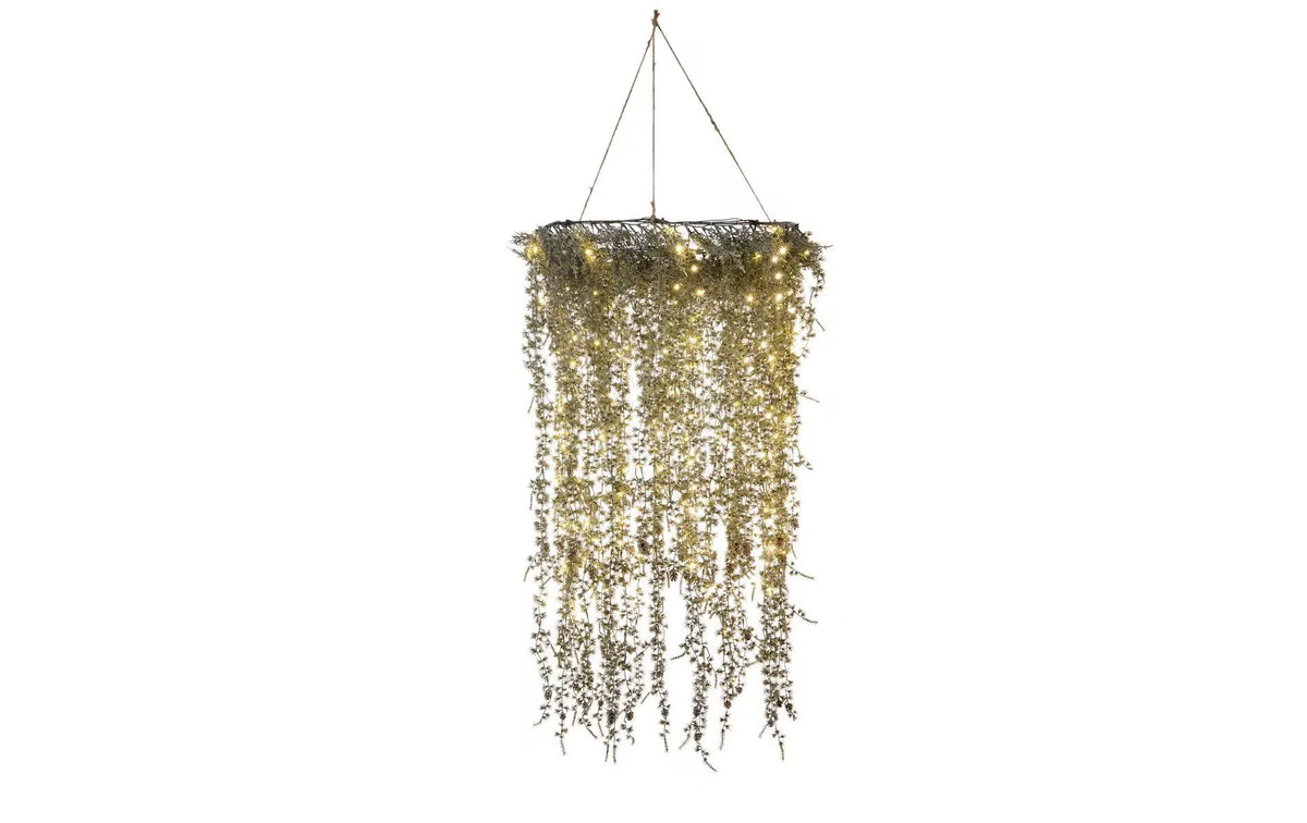 STT LED Kranz Pine hanging wreath