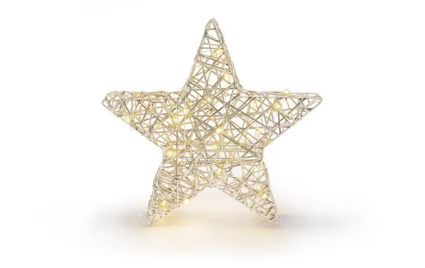 STT LED Dekoration Gold standing star