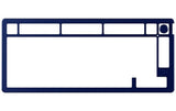 HyperX Alloy Rise 75 Top Plate, marineblau