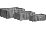 House Nordic Aufbwahrungskorb Arese Grau