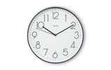 Hama Wanduhr Korsika, Schwarz-Weiss
