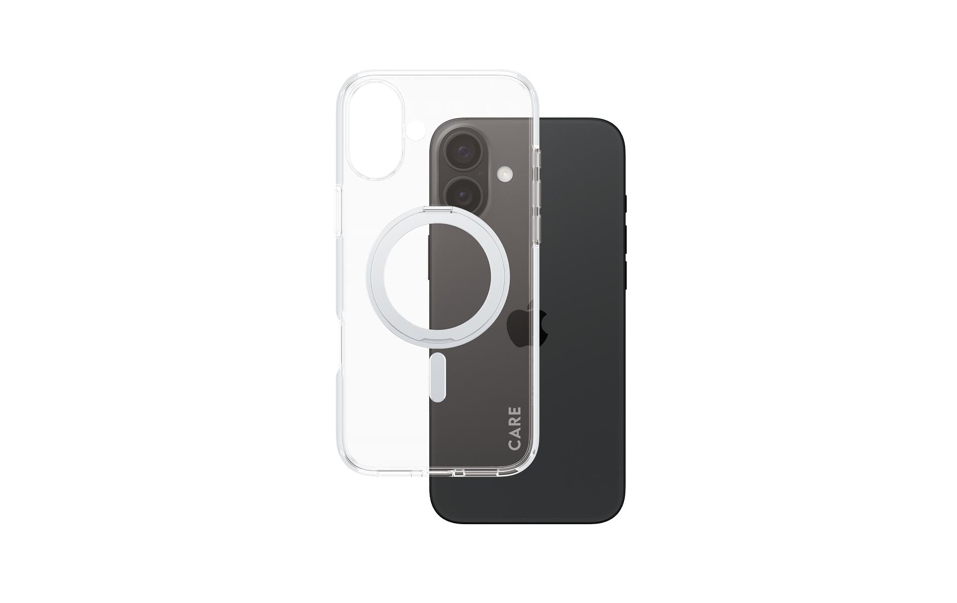 CARE Backcover Feature Kickstand Silver