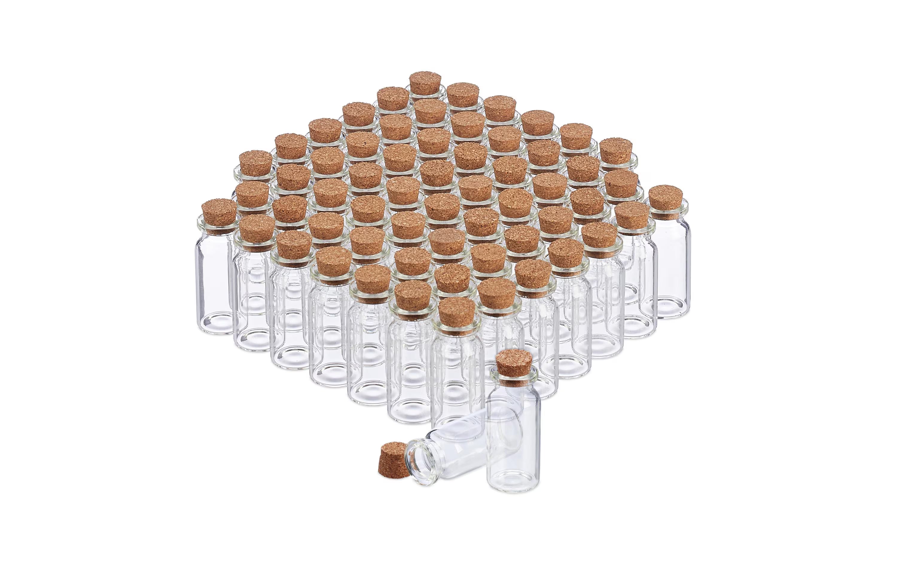 relaxdays Einmachflaschen 10ml